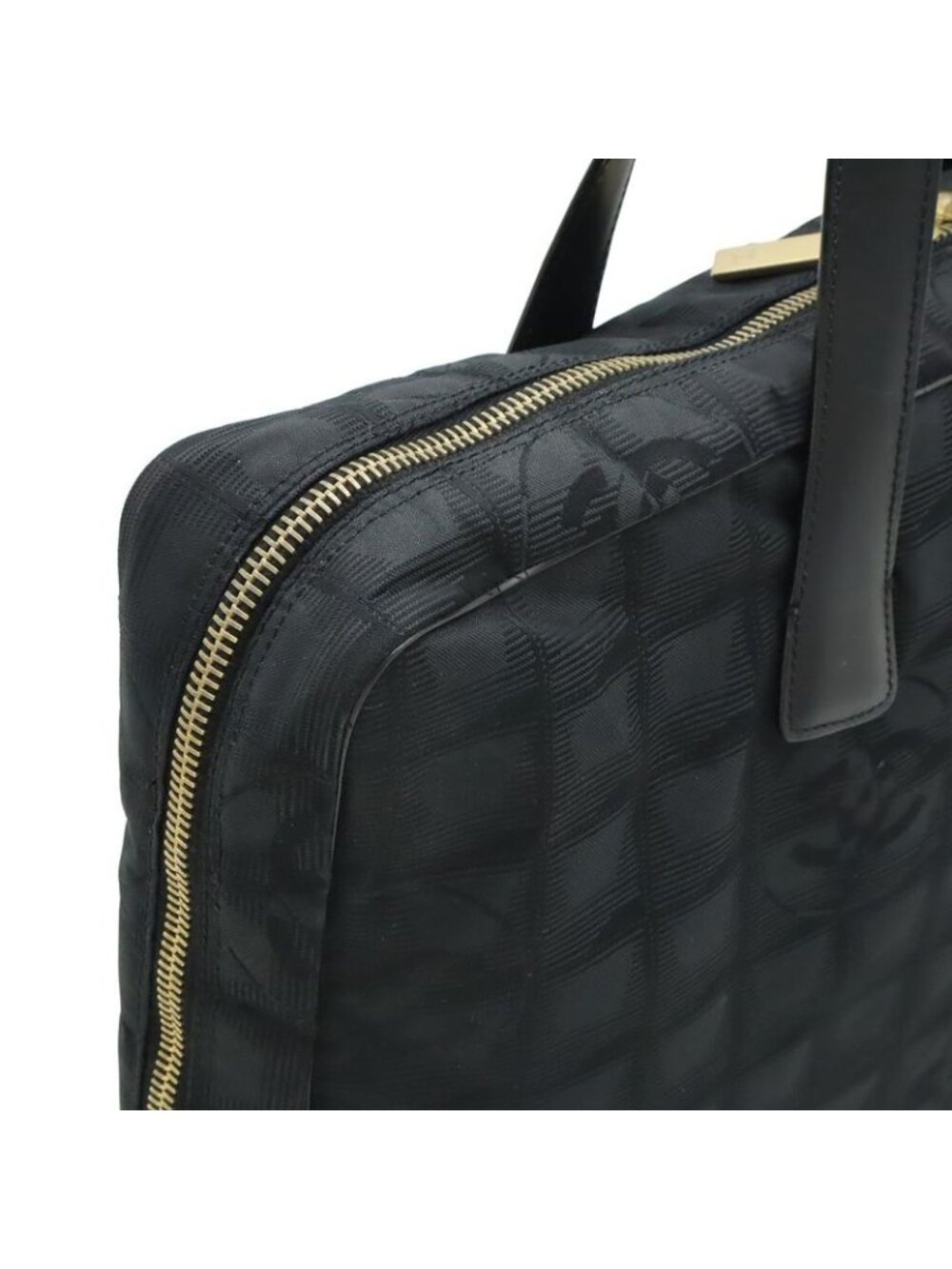 Chanel New Travel Line Business Bag Briefcase Document Purse Computer Case - Picture 5 of 7